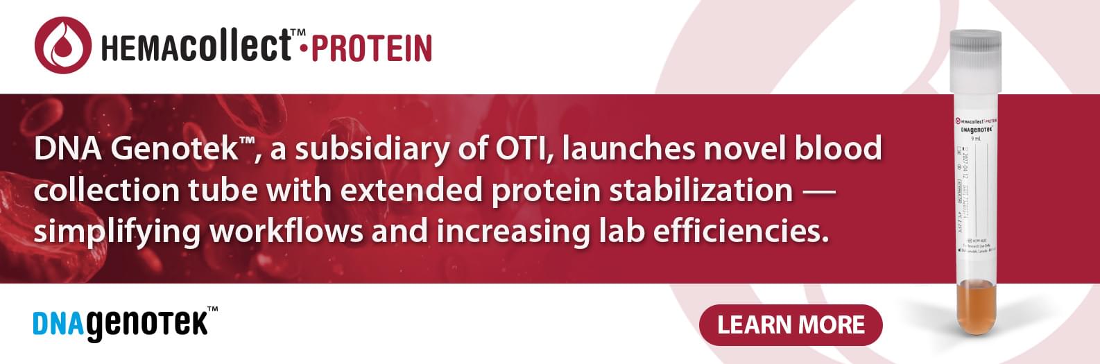 DNAGenotek Proteomics Launch